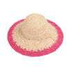 沙滩宽檐女士海边度假夏季女士遮阳帽宽檐天然拉菲草订制草帽