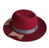 高品質純羊毛批發定制 100% 羊毛 Fedora 帽子設計師羊毛氈鐘形帽女士帽