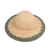 沙灘寬簷女士海邊度假夏季女士遮陽帽寬簷天然拉菲草訂制草帽